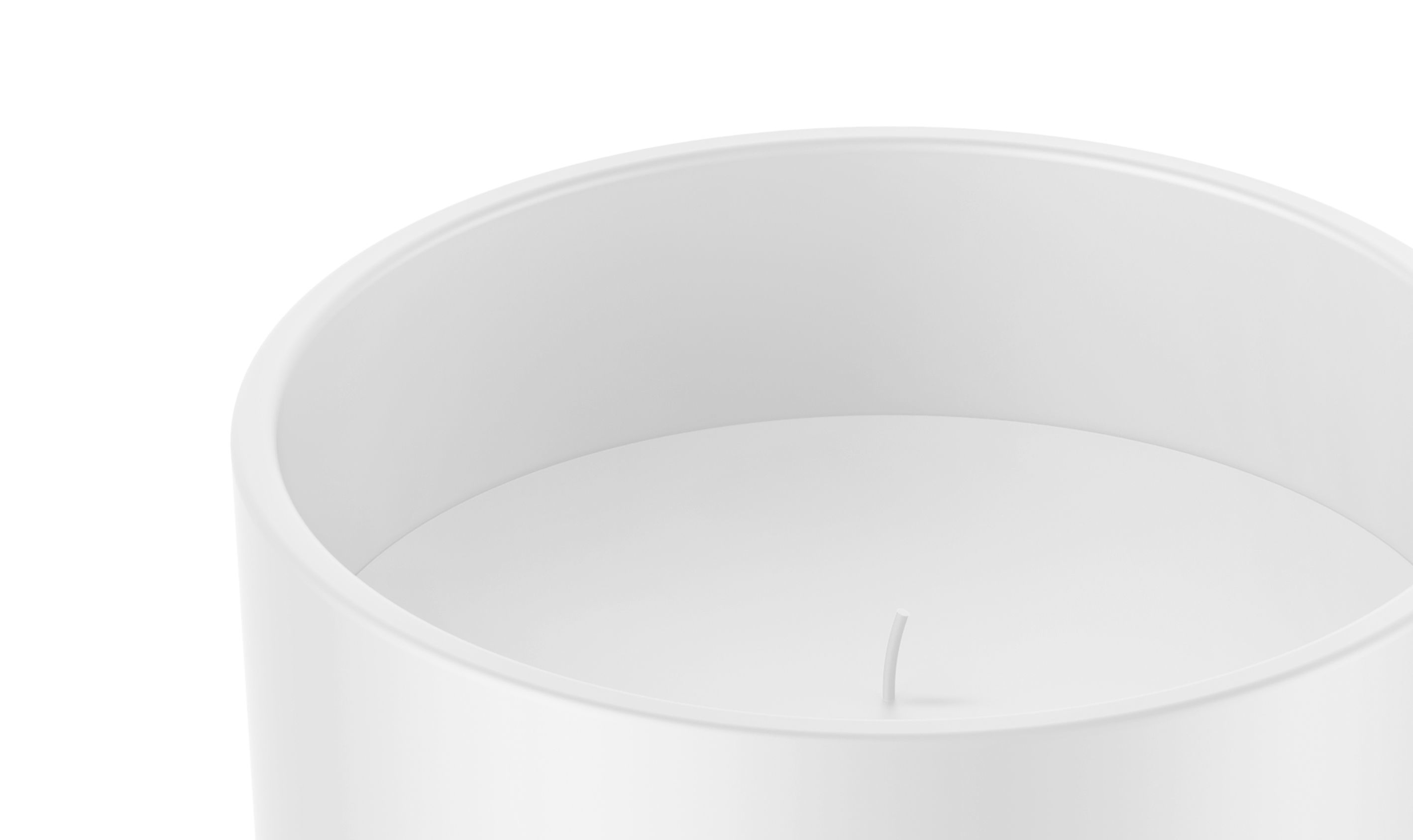 Candle in Glass Low-poly 3D model_6