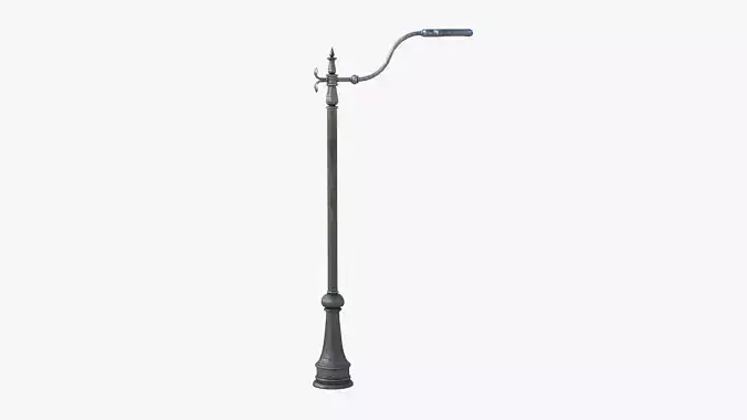 Street Lamp Low-poly 3D model