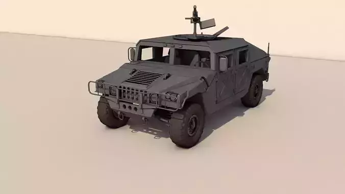 Hummer h1m1025 Free 3D model