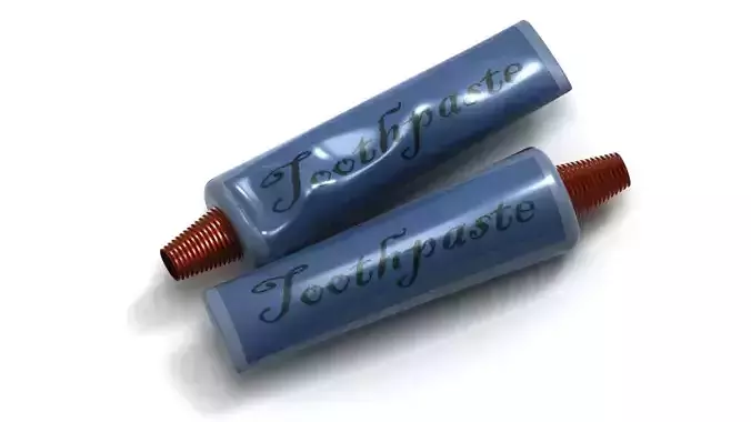 Toothpaste 3D model