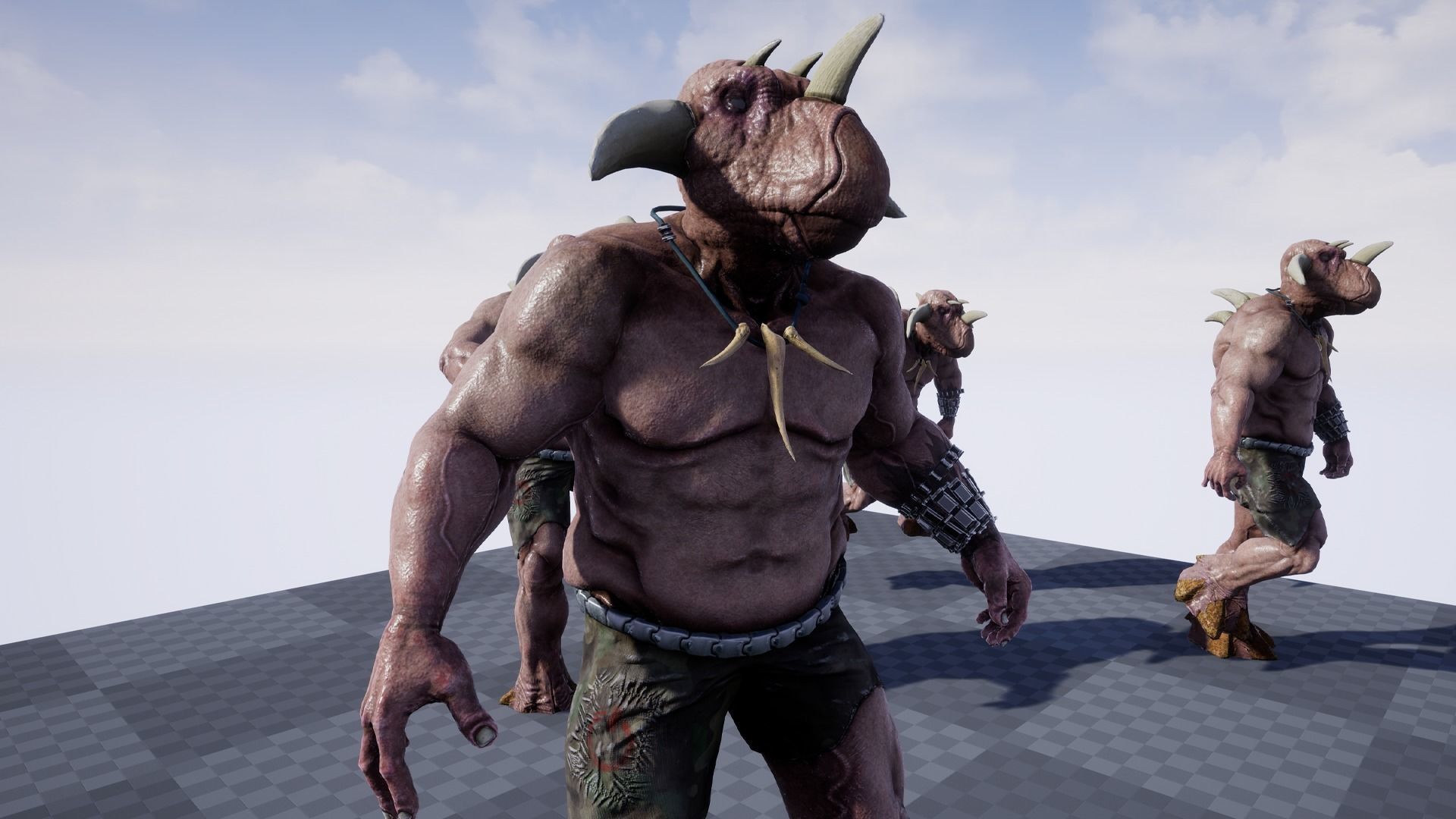 Beast Mutant Pack Low-poly 3D model_23