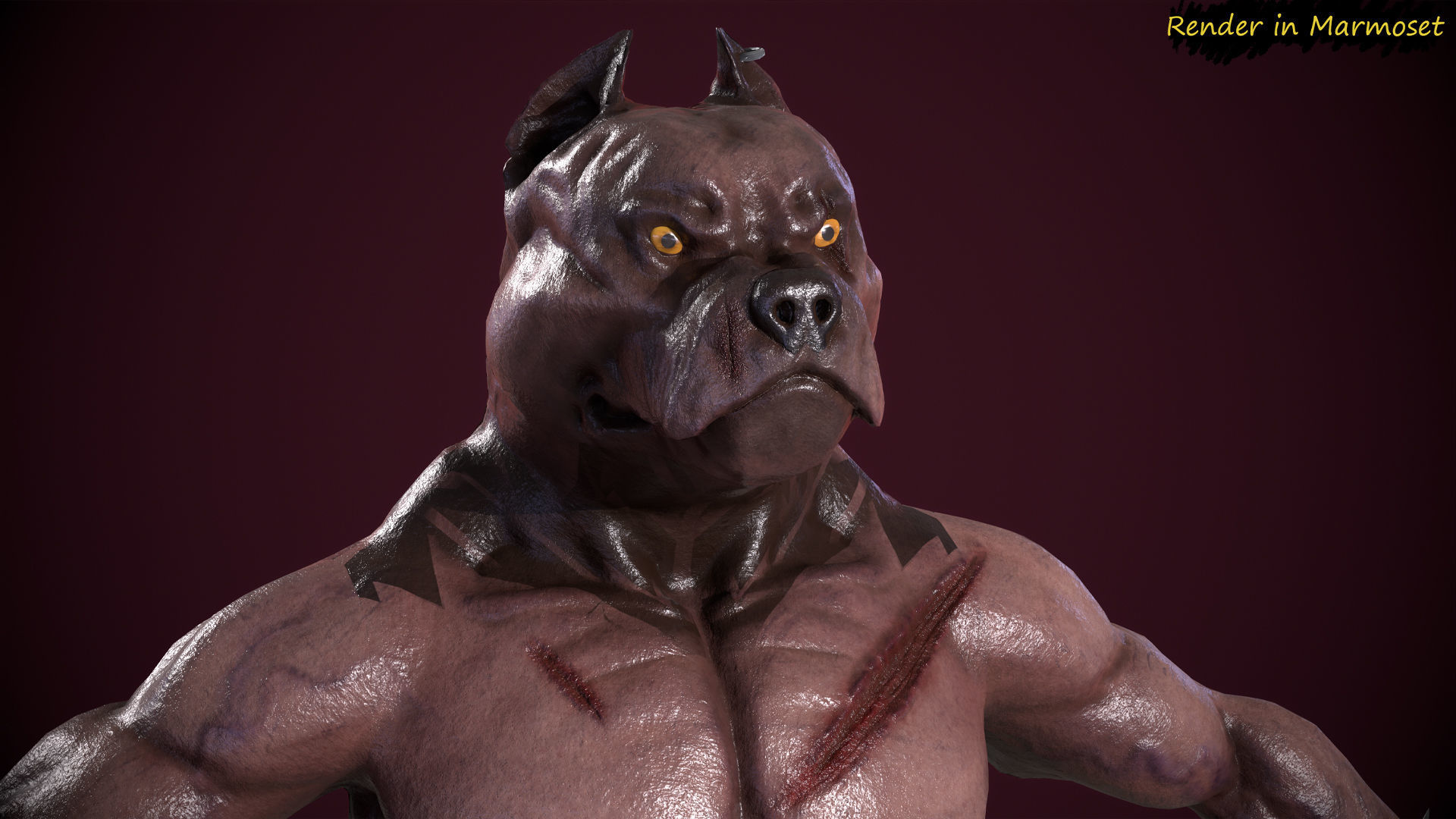 Beast Mutant Pack Low-poly 3D model_6