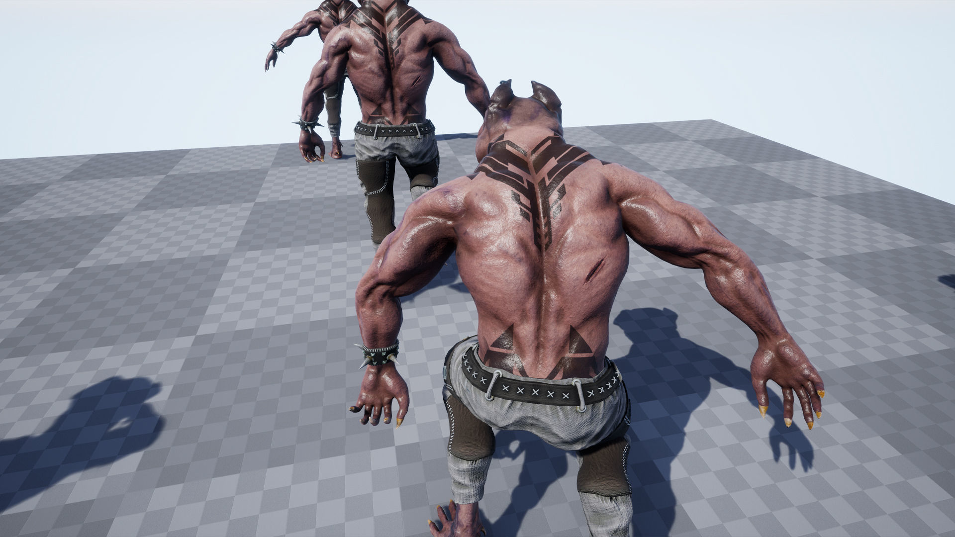 Beast Mutant Pack Low-poly 3D model_11