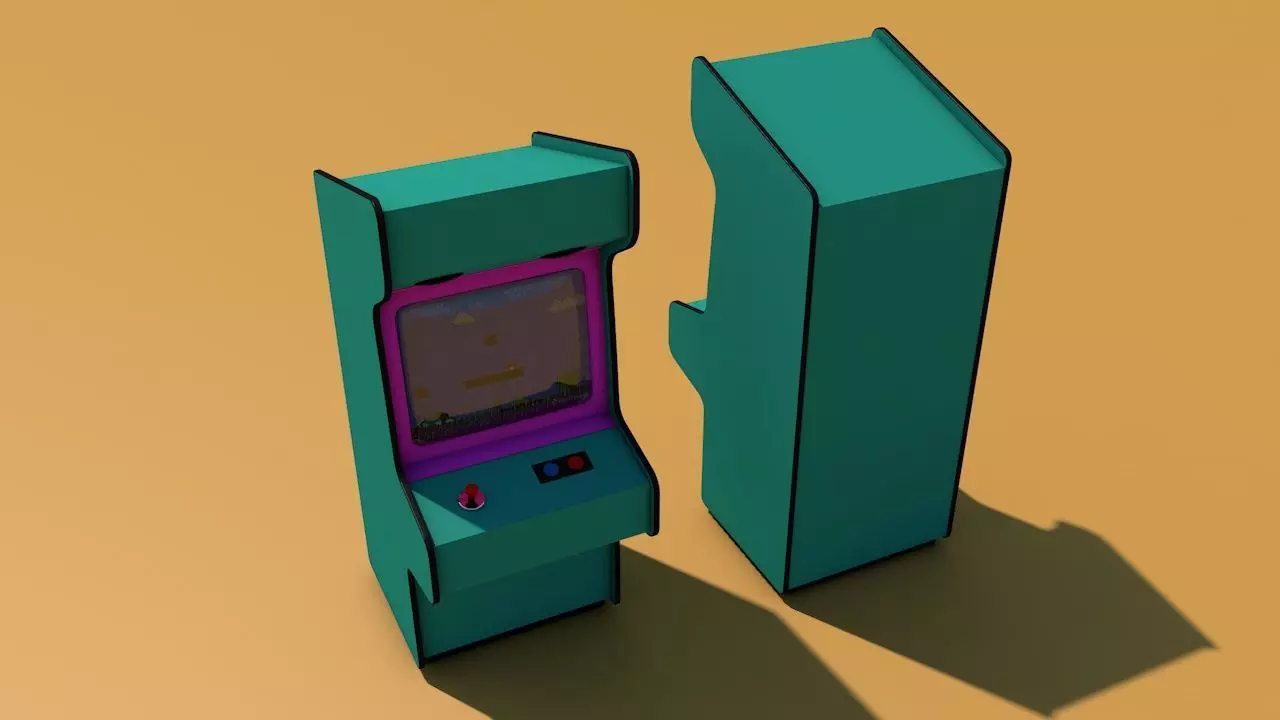 slot machine Free 3D model