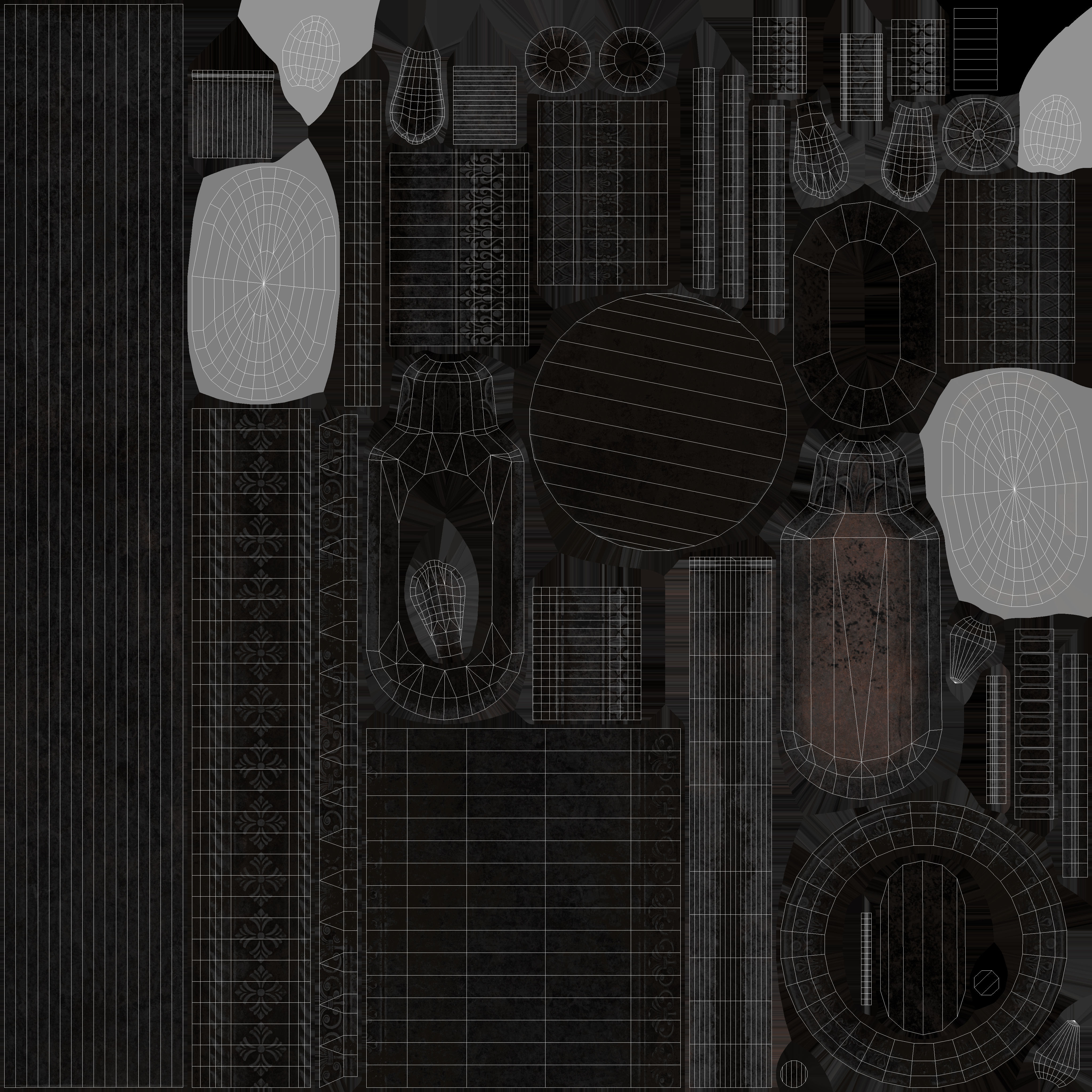 Street Lamp 3D Model Collection_89