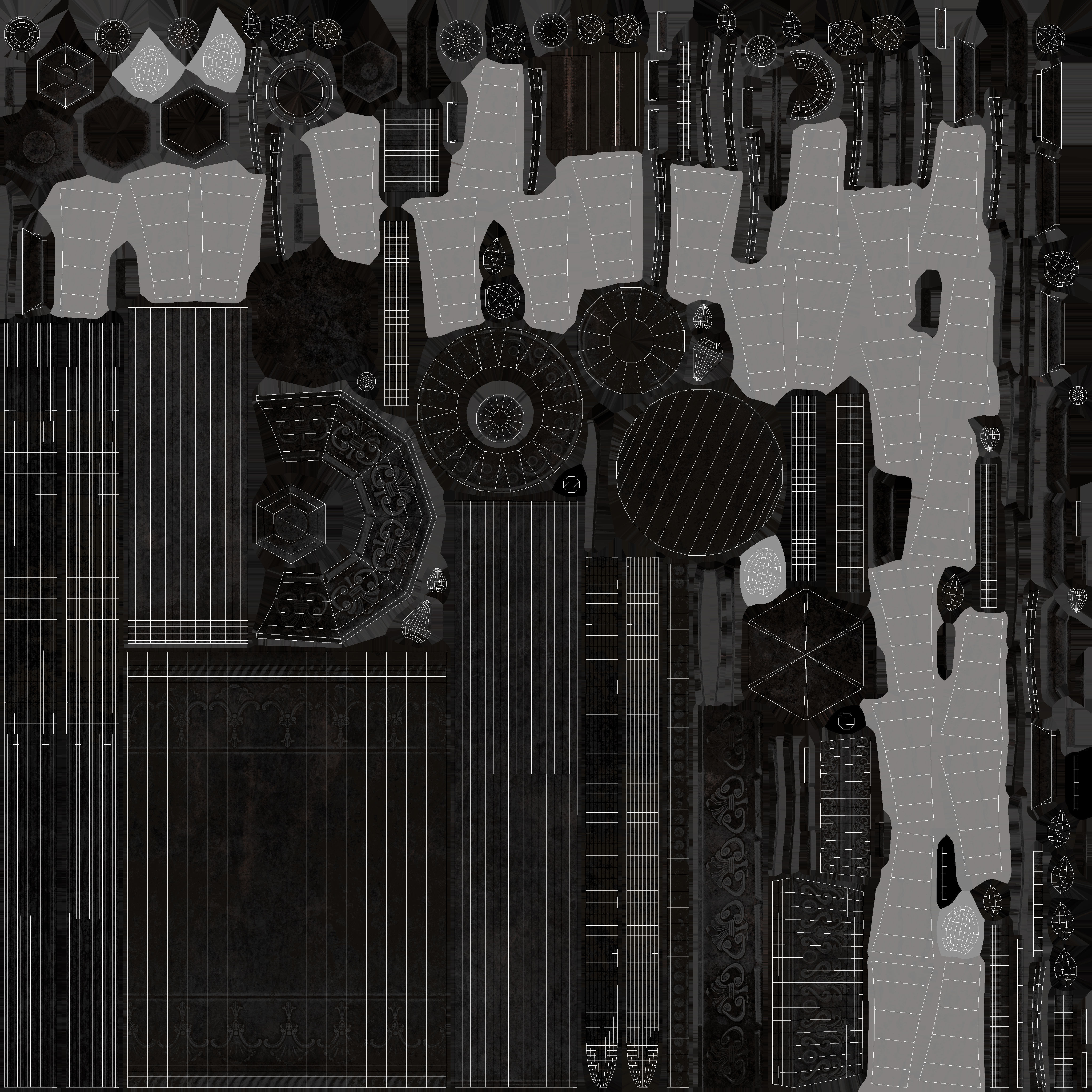 Street Lamp 3D Model Collection_96