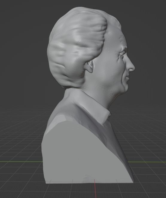 Joseph Heller 3D print model_2