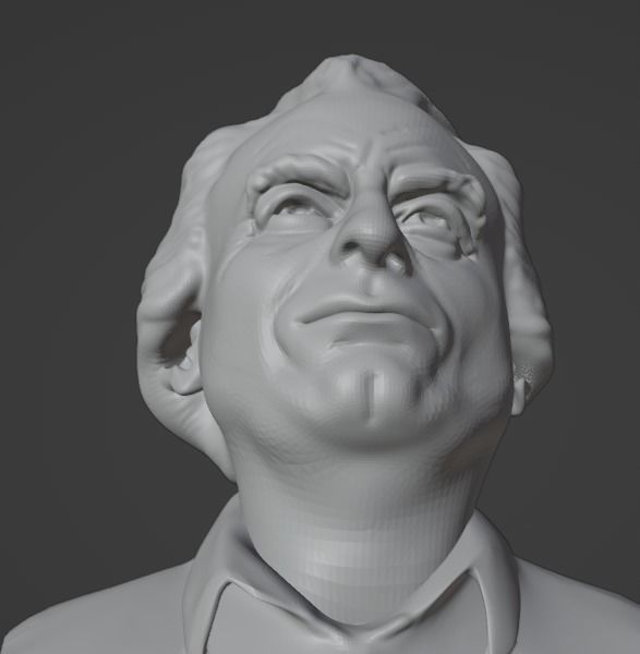 Joseph Heller 3D print model_16