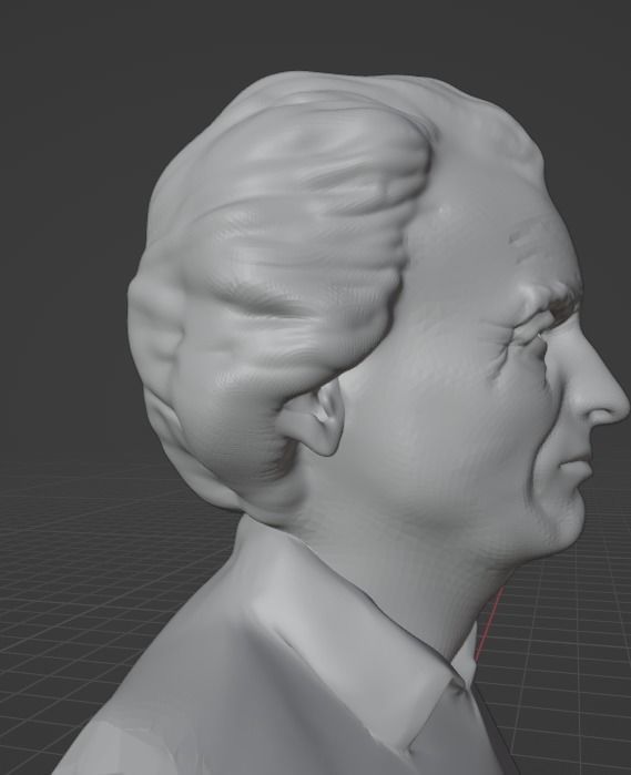 Joseph Heller 3D print model_6