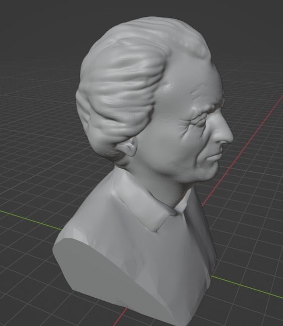 Joseph Heller 3D print model_10
