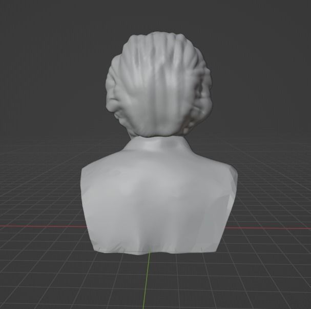 Joseph Heller 3D print model_3
