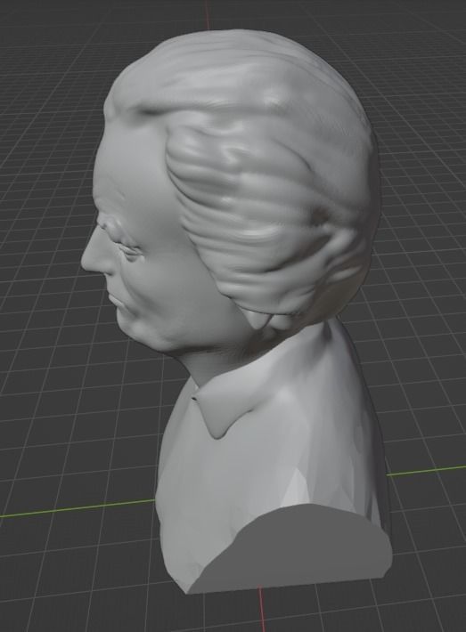 Joseph Heller 3D print model_4