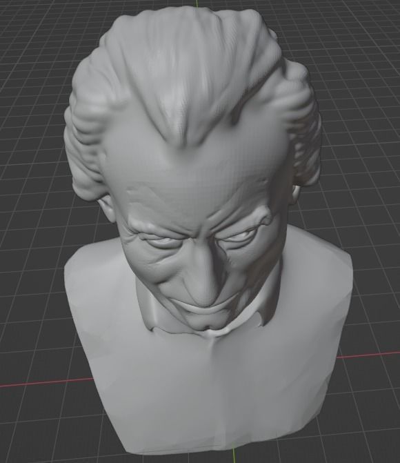 Joseph Heller 3D print model_9