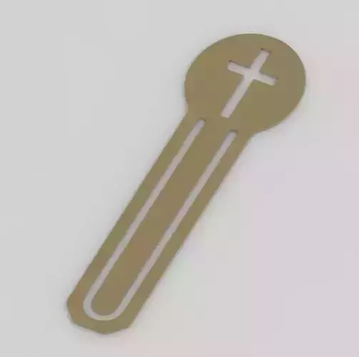 Halo Cross Bible Bookmark
