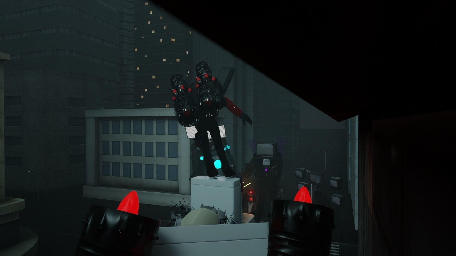 Skibidi Toilet MEGA PACK  3D model_10