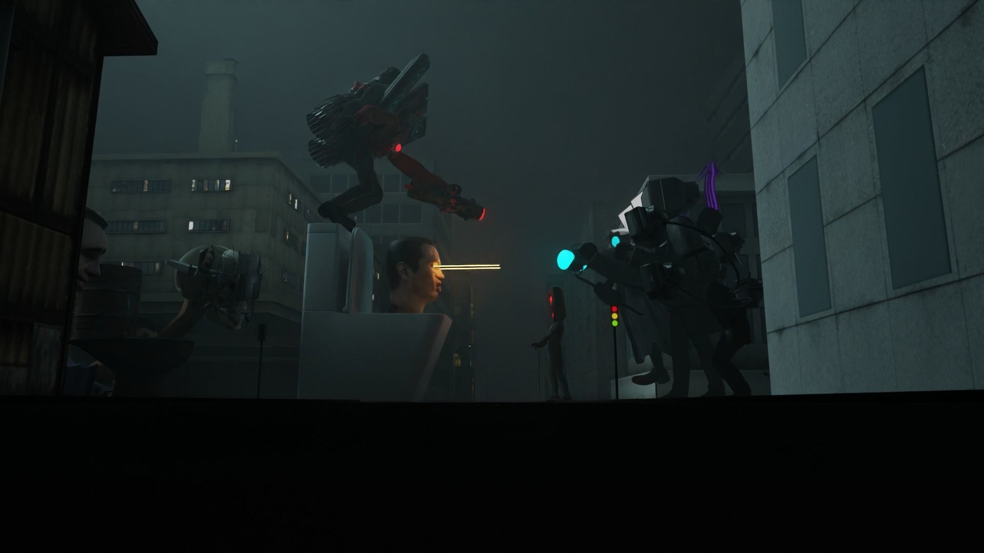 Skibidi Toilet MEGA PACK  3D model_11