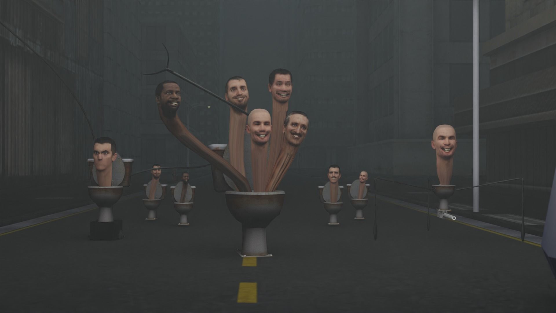 Skibidi Toilet MEGA PACK  3D model_7