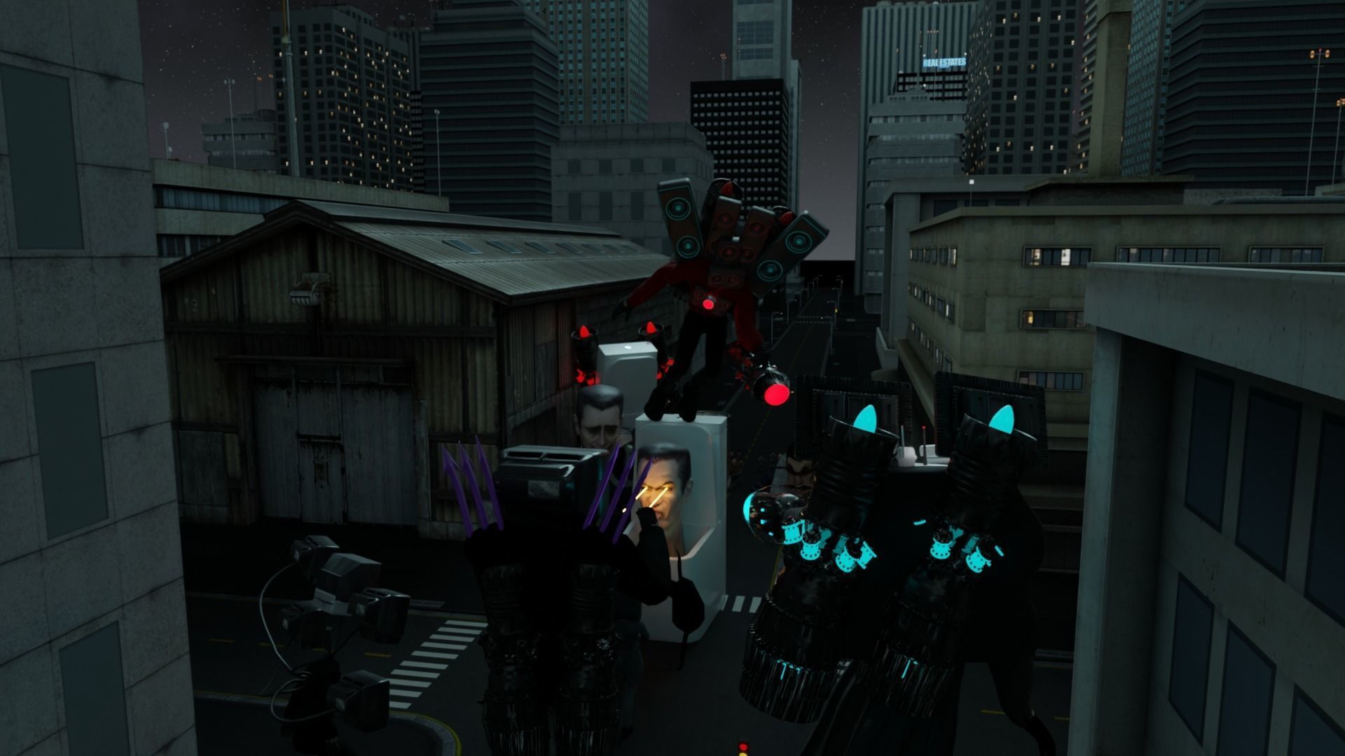 Skibidi Toilet MEGA PACK  3D model_5