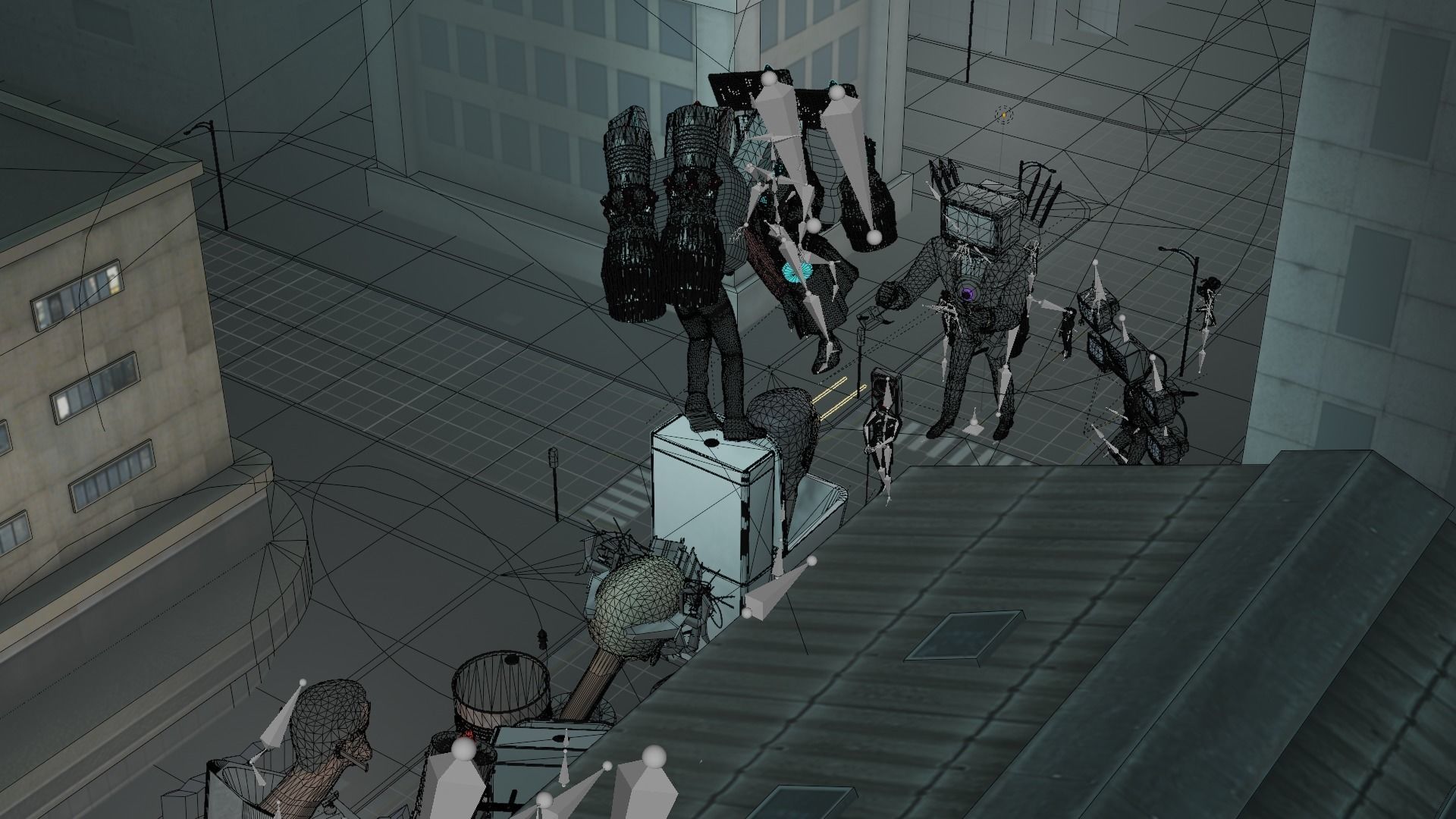 Skibidi Toilet MEGA PACK  3D model_20