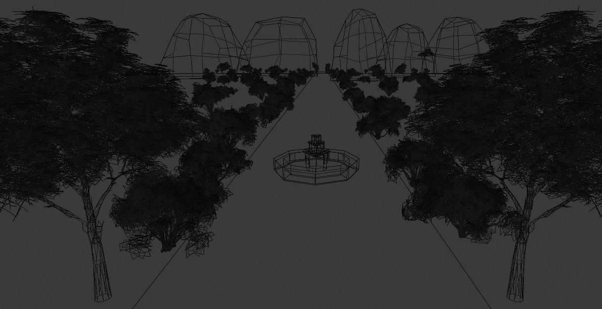 Terrain scene 3D model_4