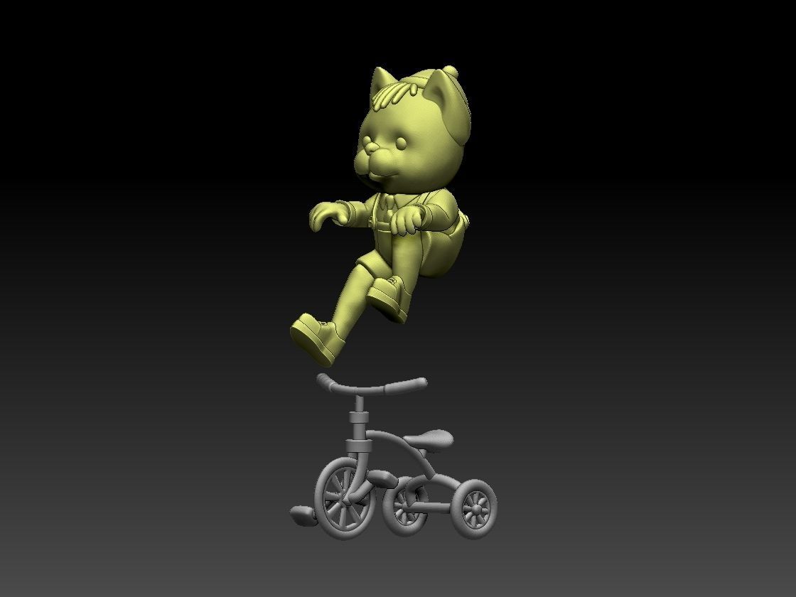 FAMILY CATS 3D print model_8