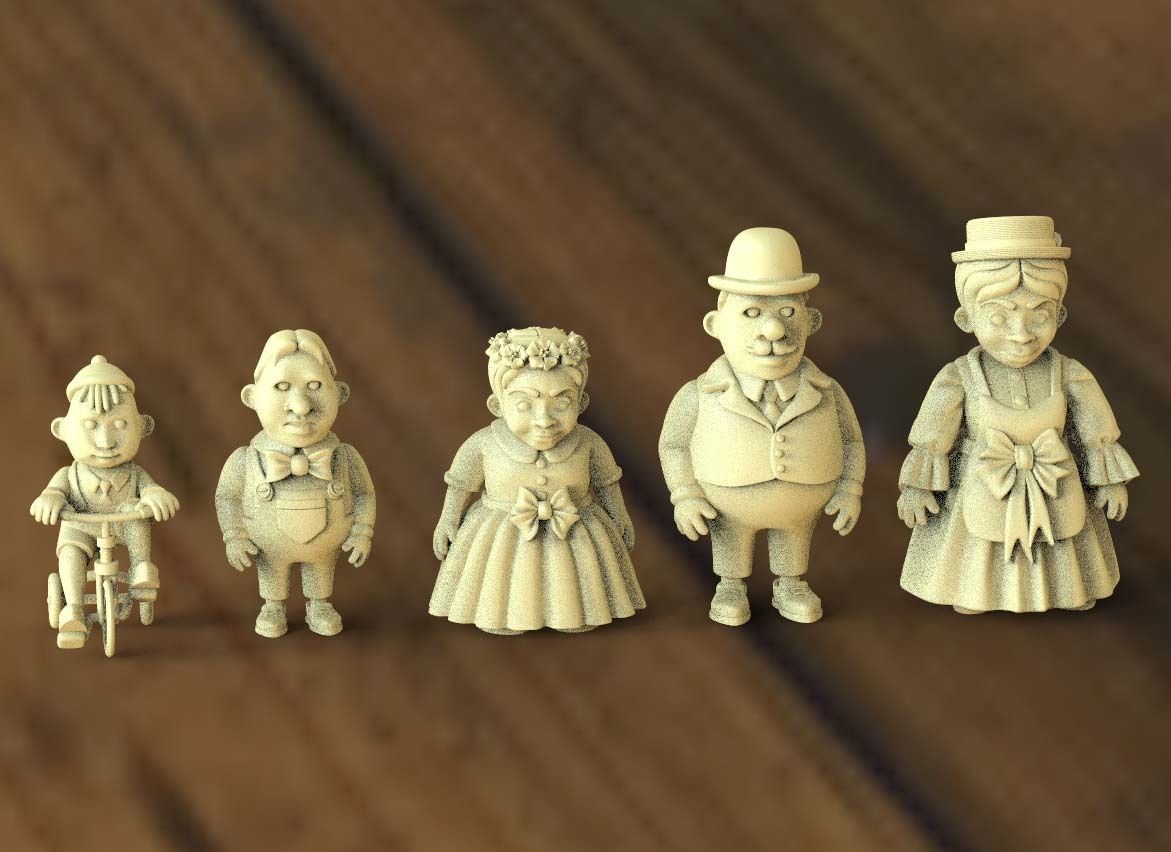 FAMILY 3D print model_1