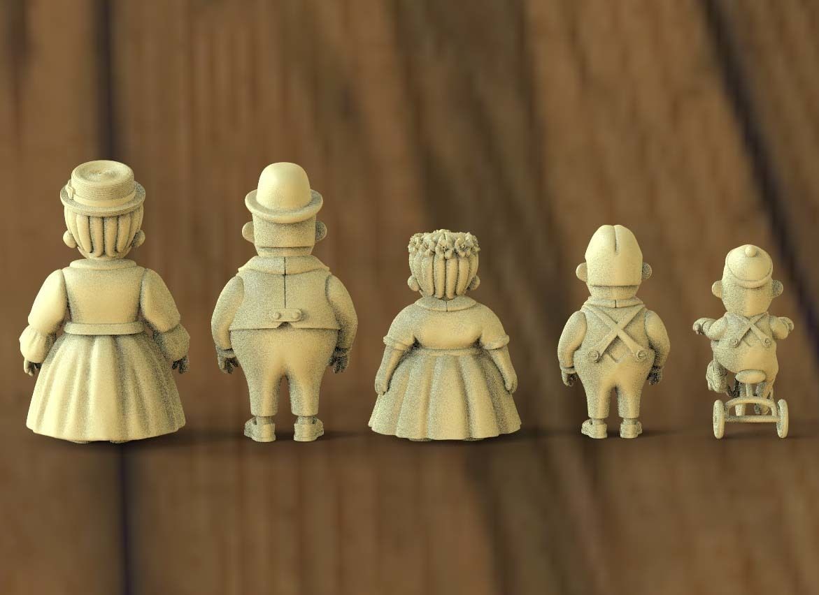 FAMILY 3D print model_3