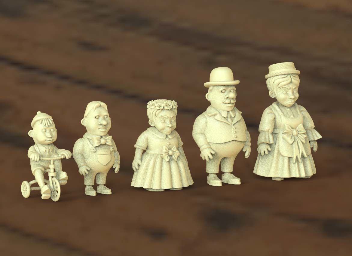 FAMILY 3D print model_2