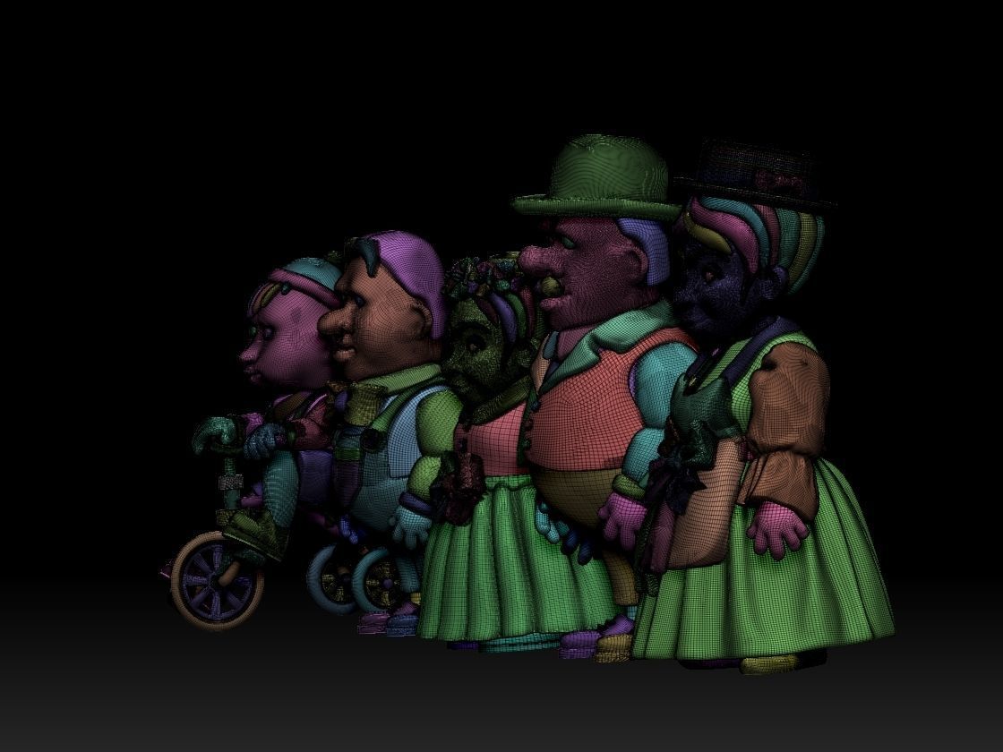 FAMILY 3D print model_12