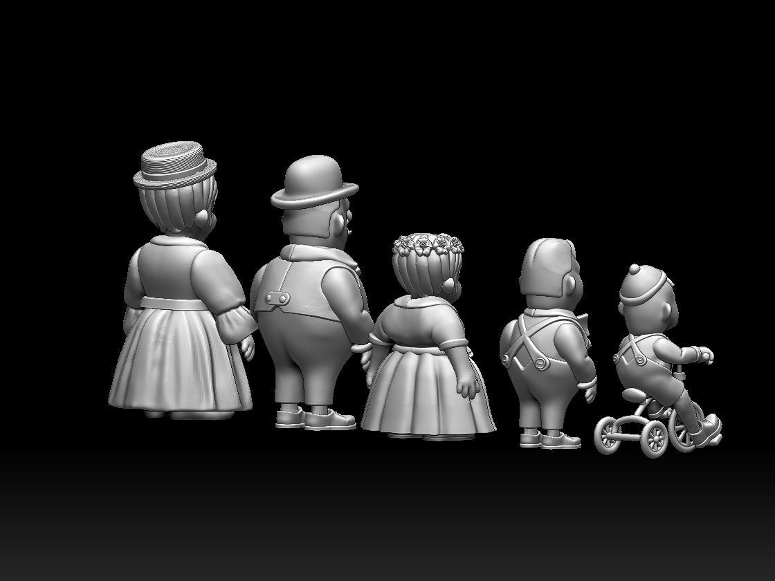 FAMILY 3D print model_9