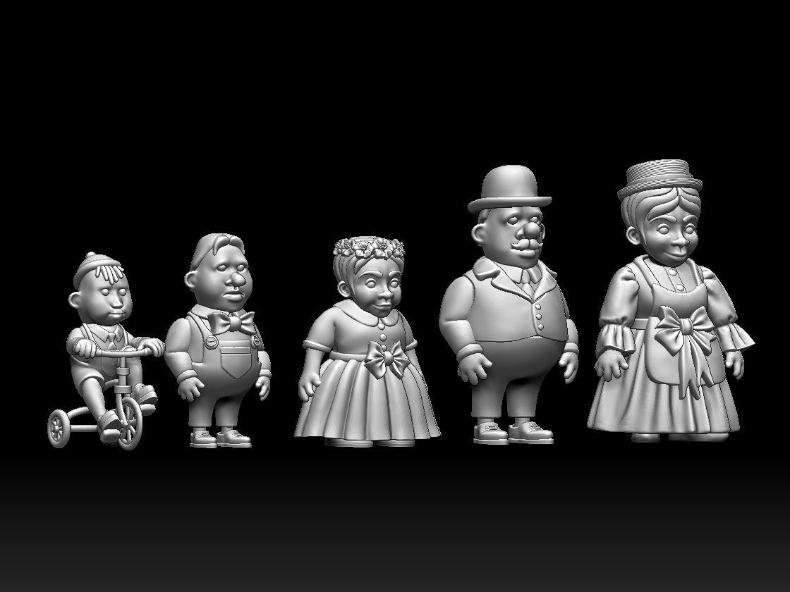 FAMILY 3D print model_10