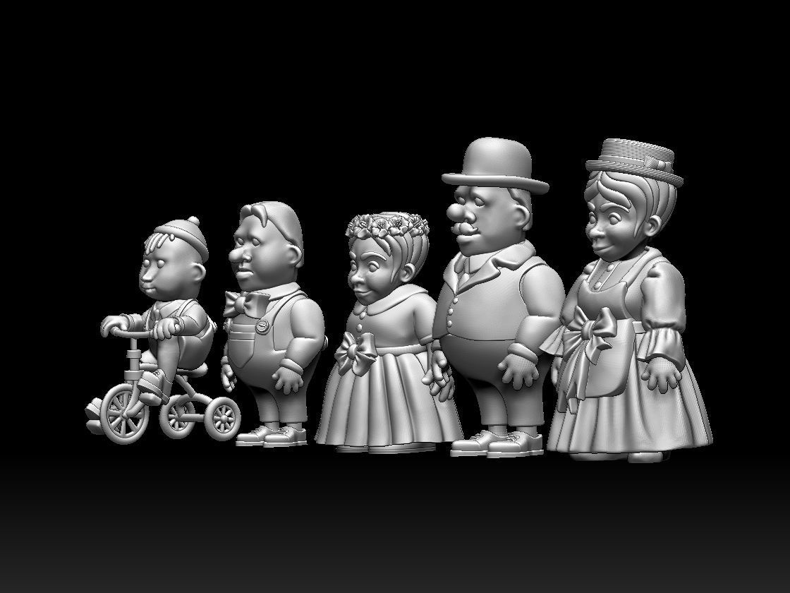 FAMILY 3D print model_6