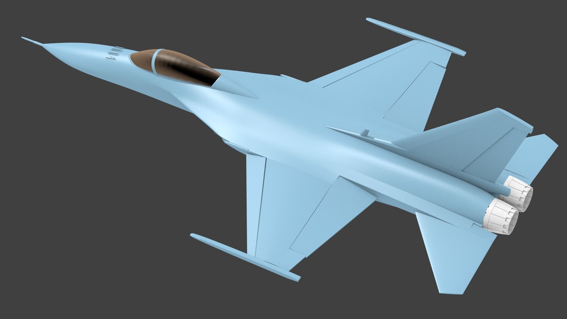 F-CK-1  3D print model_1