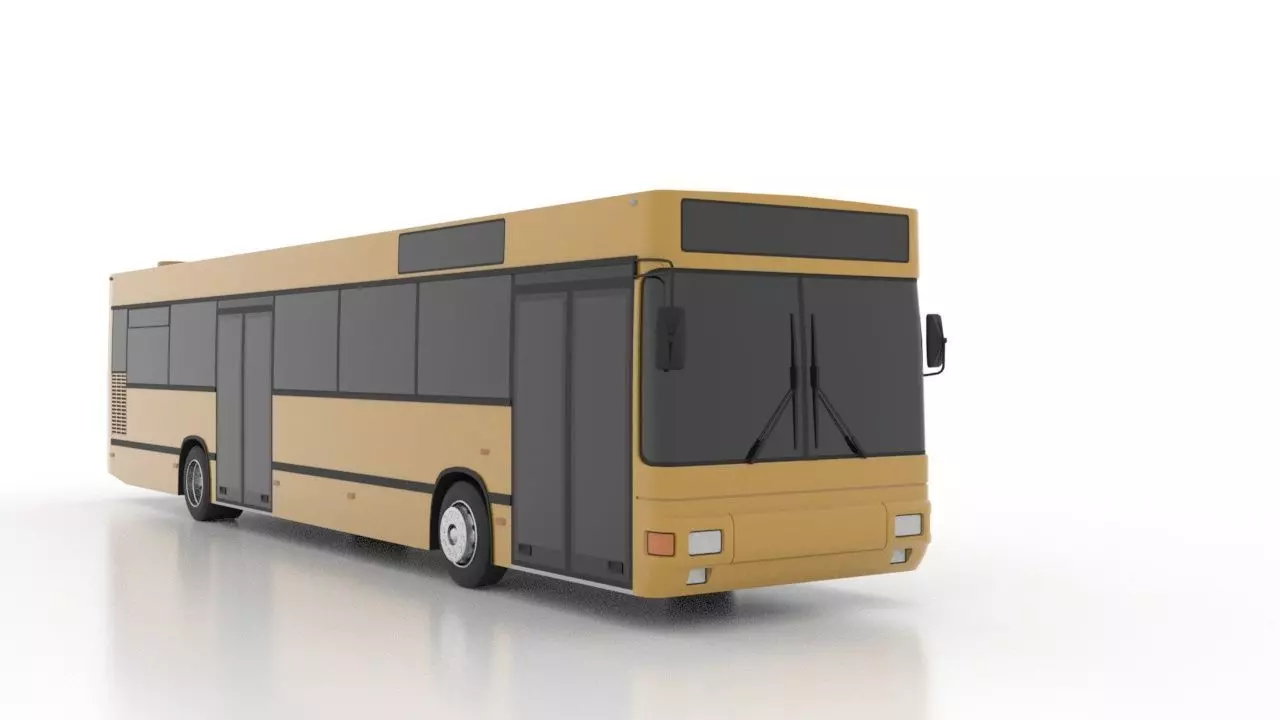 MAN A12 EL202 Low Low-poly 3D model