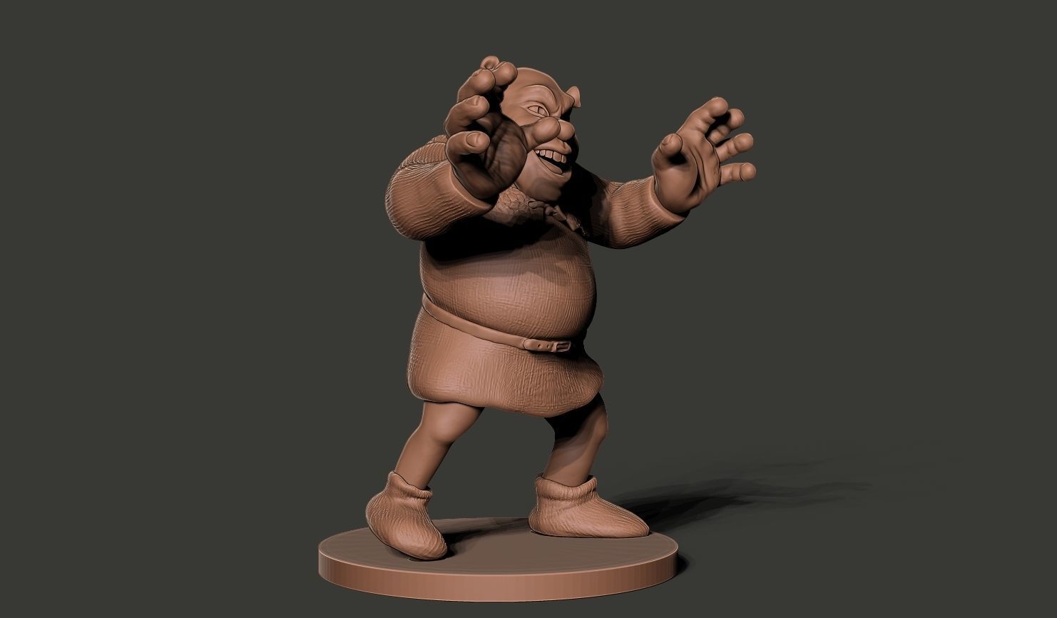 SHREK 3D print model_1