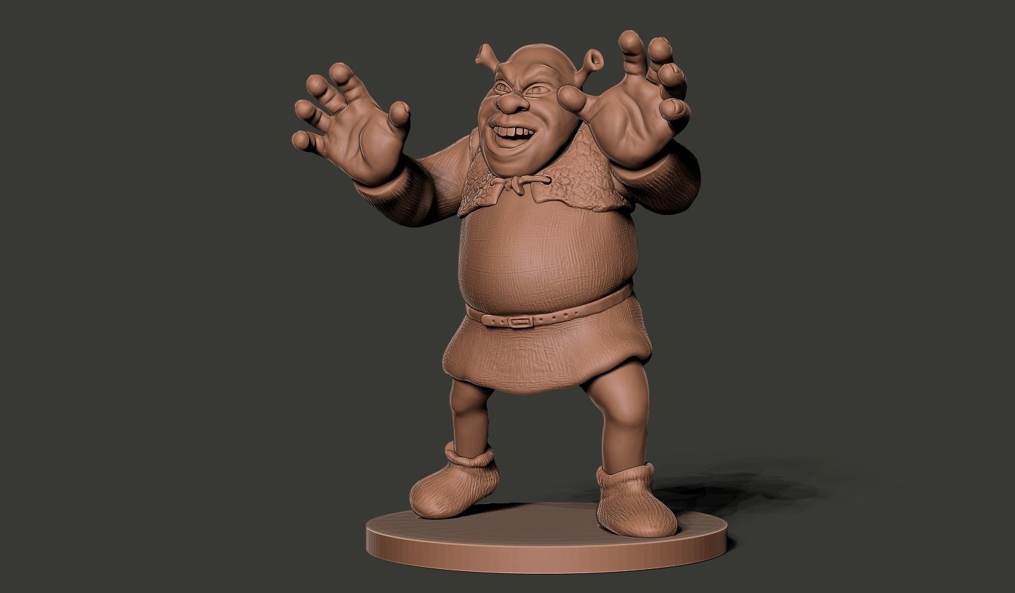 SHREK 3D print model_6