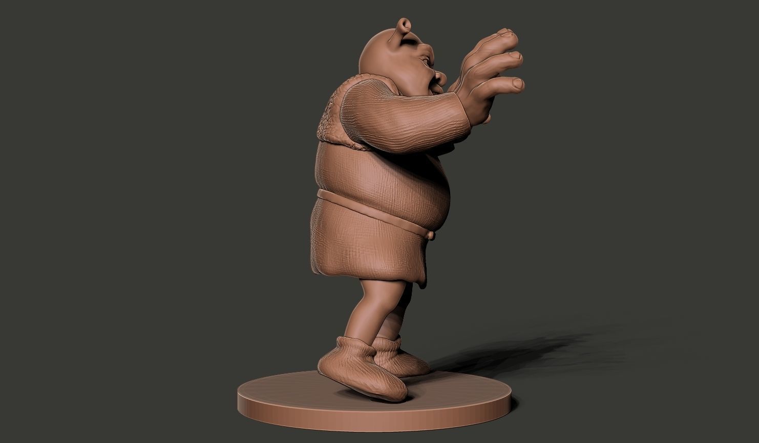 SHREK 3D print model_2