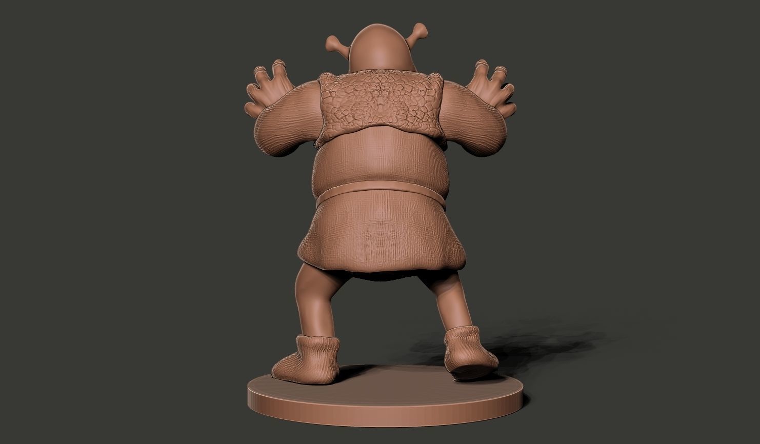 SHREK 3D print model_3