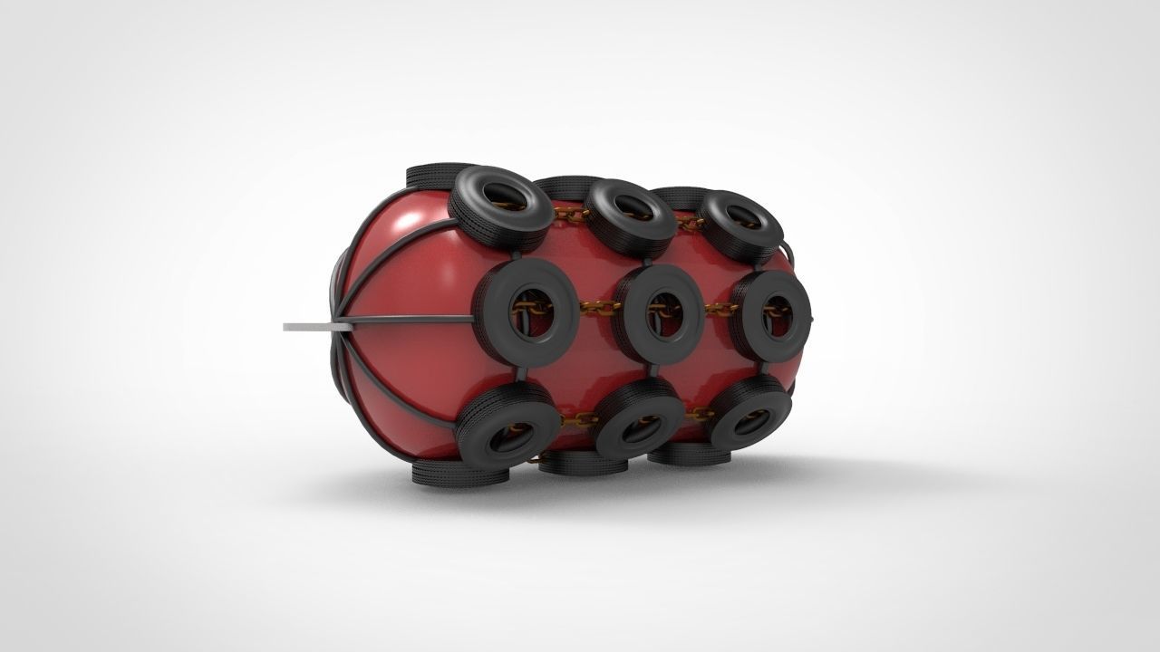 Fender Ship 3D model_4