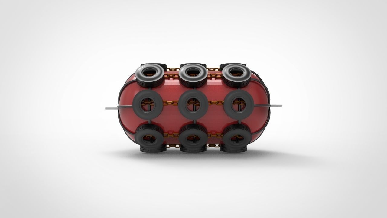 Fender Ship 3D model_1