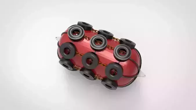 Fender Ship 3D model