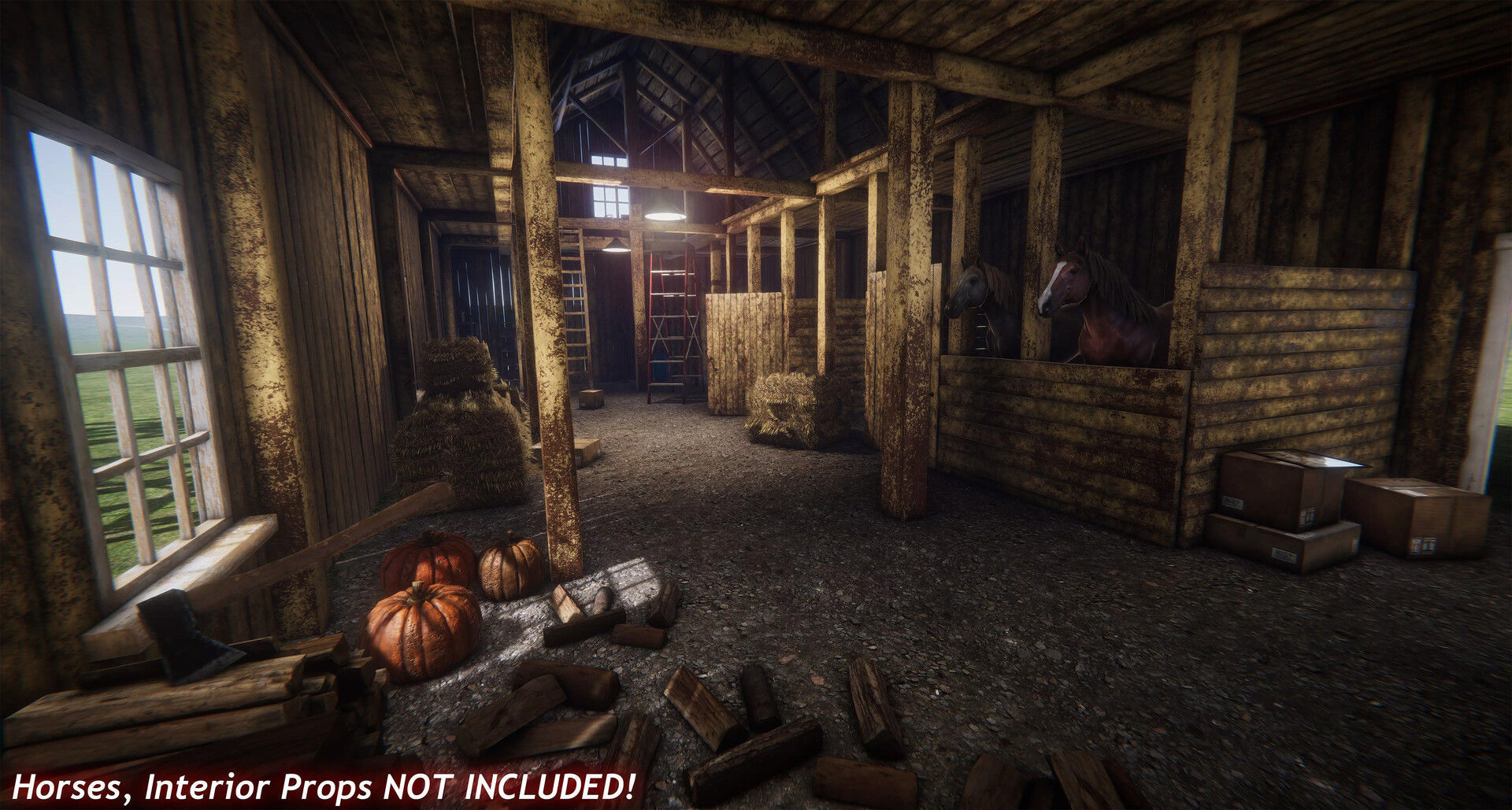 Farm Models Pack Unity Low-poly 3D model_2