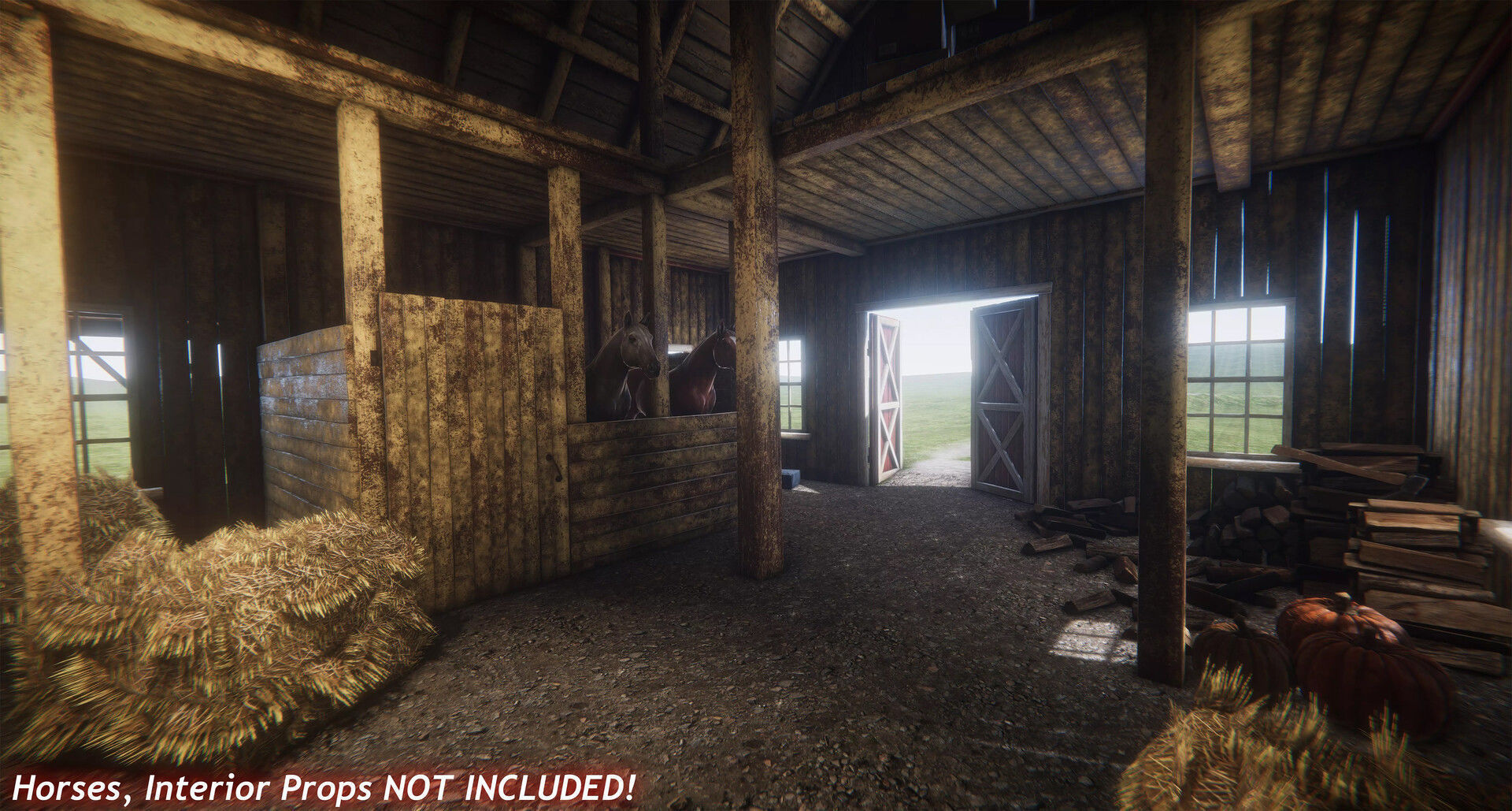 Farm Models Pack Unity Low-poly 3D model_4