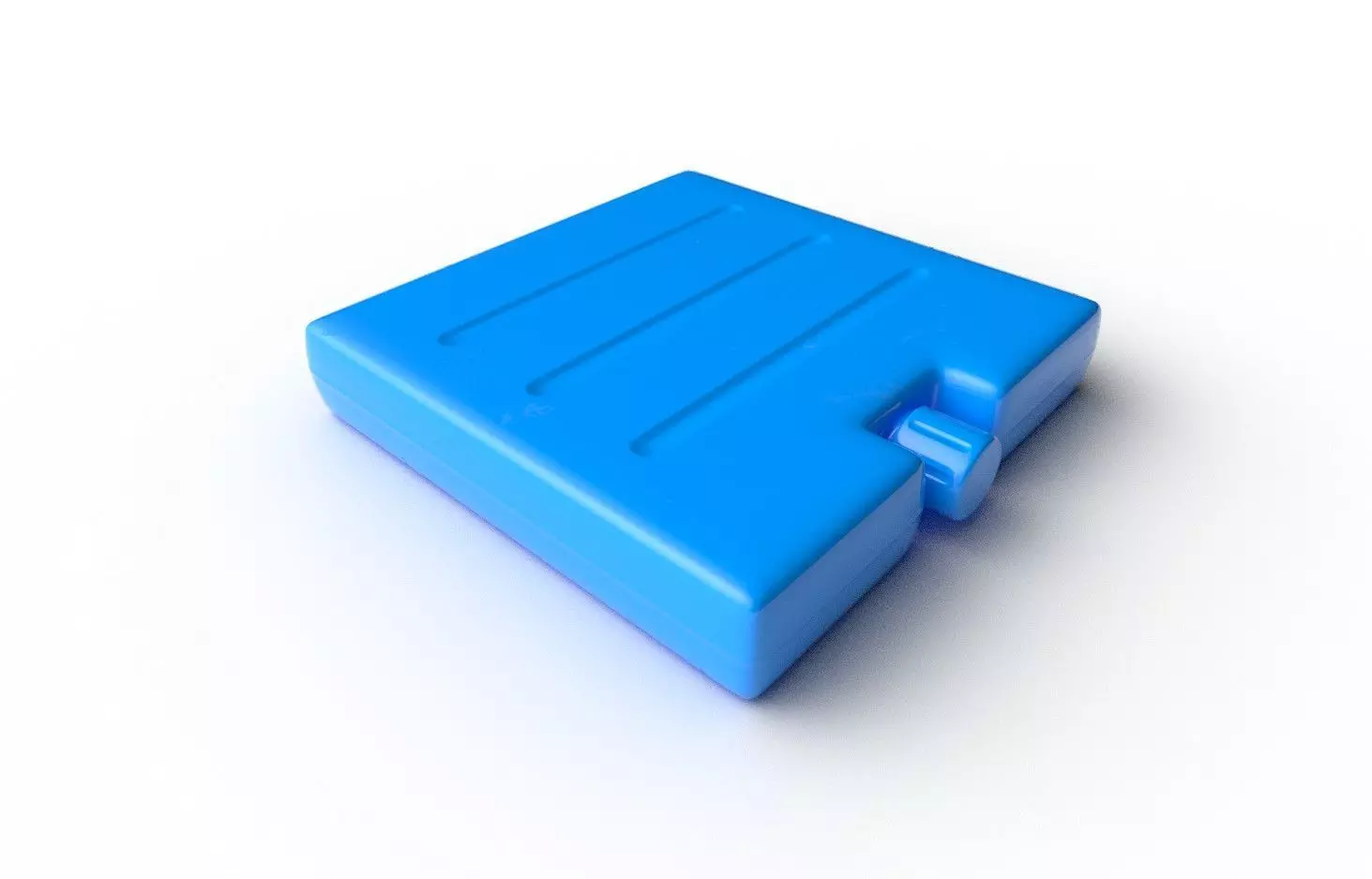 Ice Brick M01 Low-poly 3D model_0