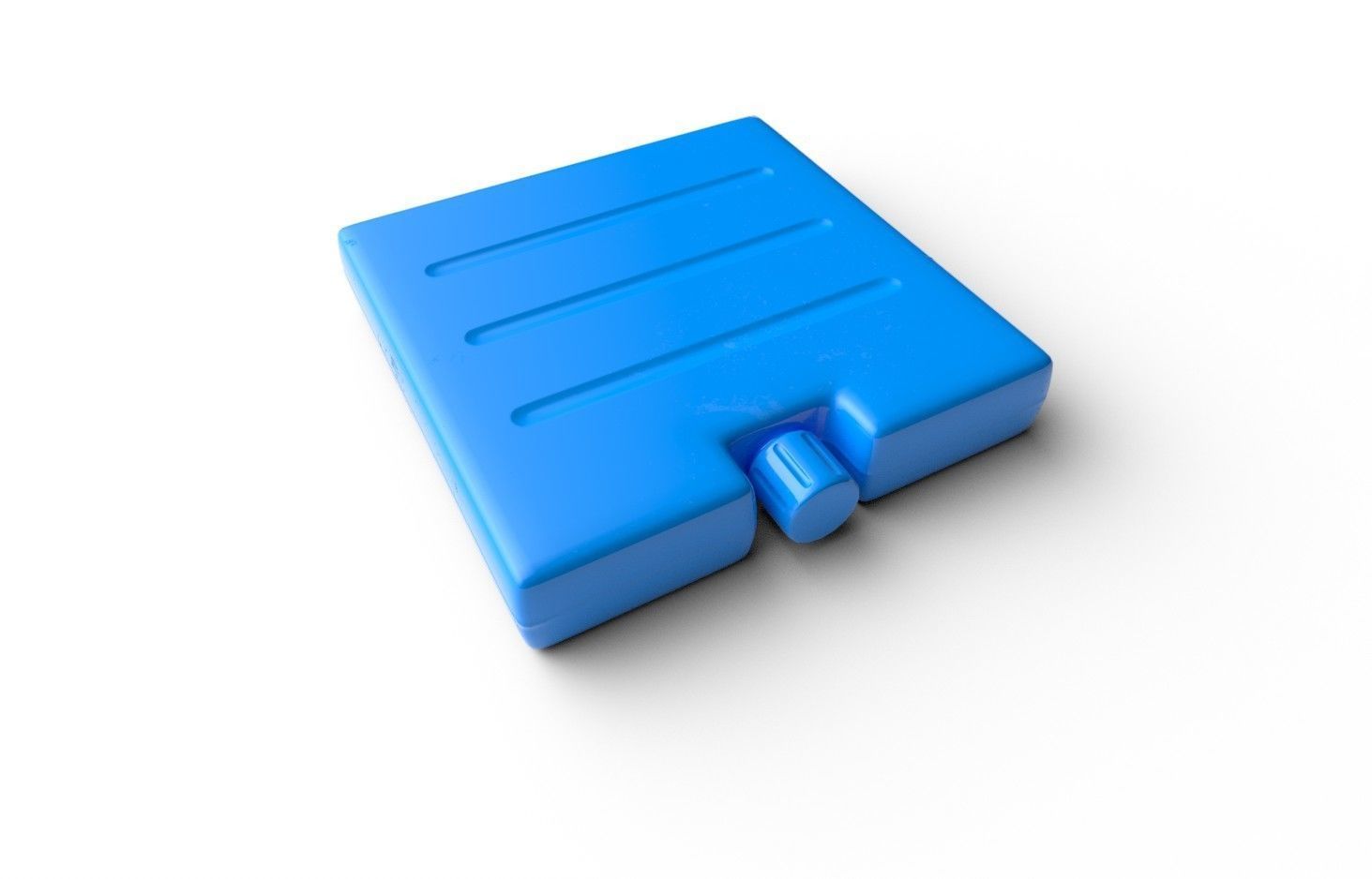 Ice Brick M01 Low-poly 3D model_2