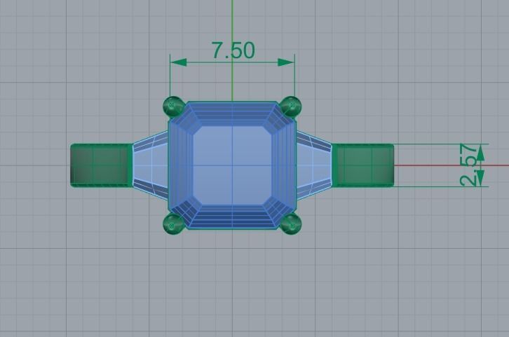 Brilliant ring 3D print model_4