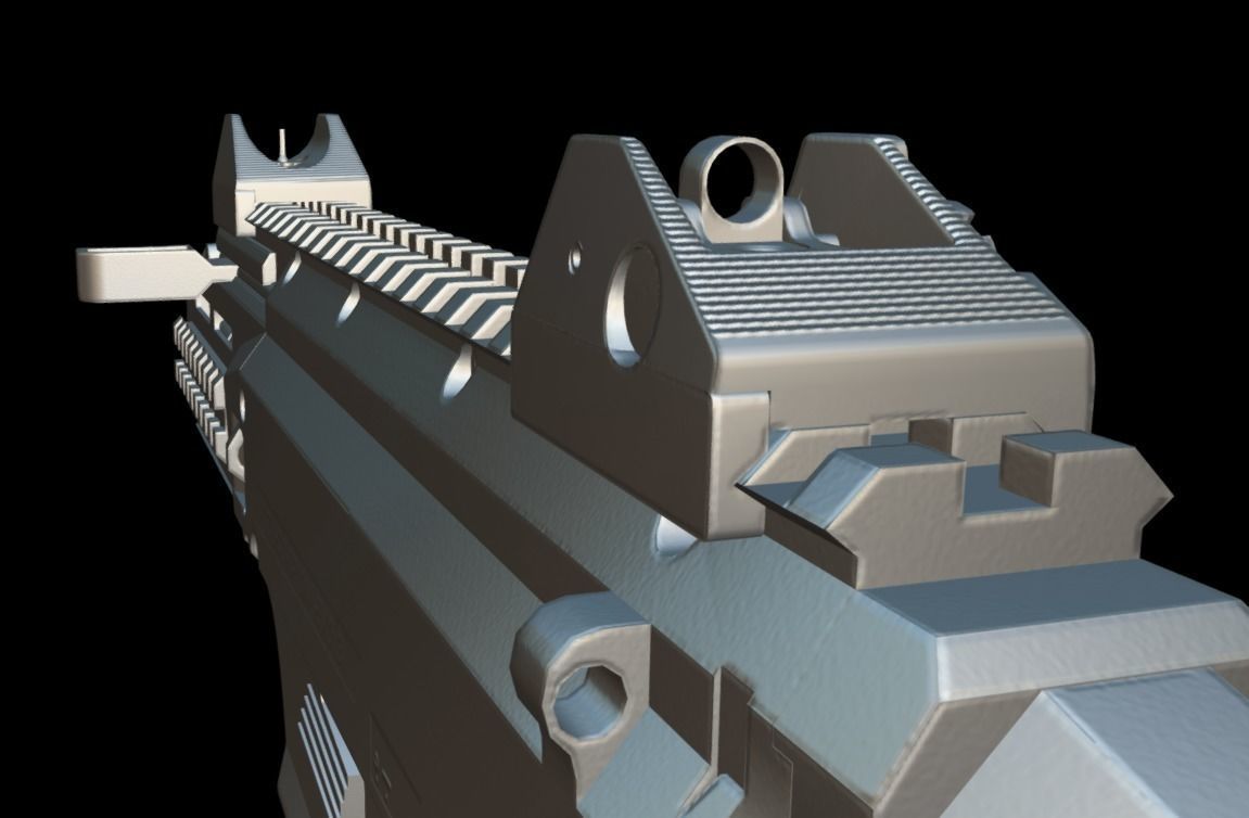 CZ Scorpion EVO 3 Low-poly 3D model_18