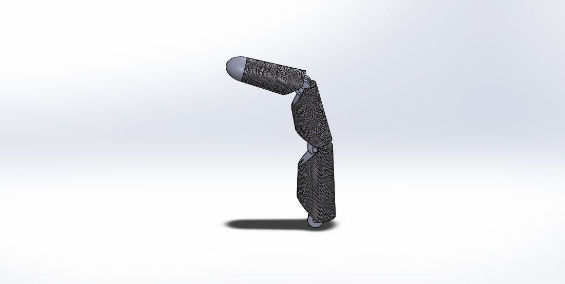 High-Quality SolidWorks 3D Model - Index  Ring Finger  3D print model_2