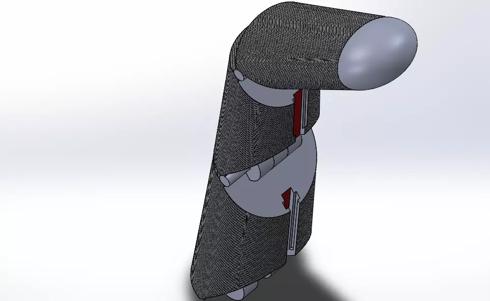 High-Quality SolidWorks 3D Model - Index  Ring Finger  3D print model_0