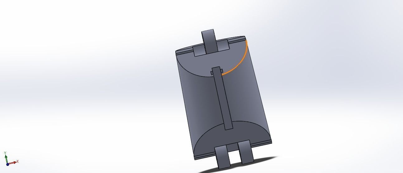 High-Quality SolidWorks 3D Model - Index  Ring Finger  3D print model_3